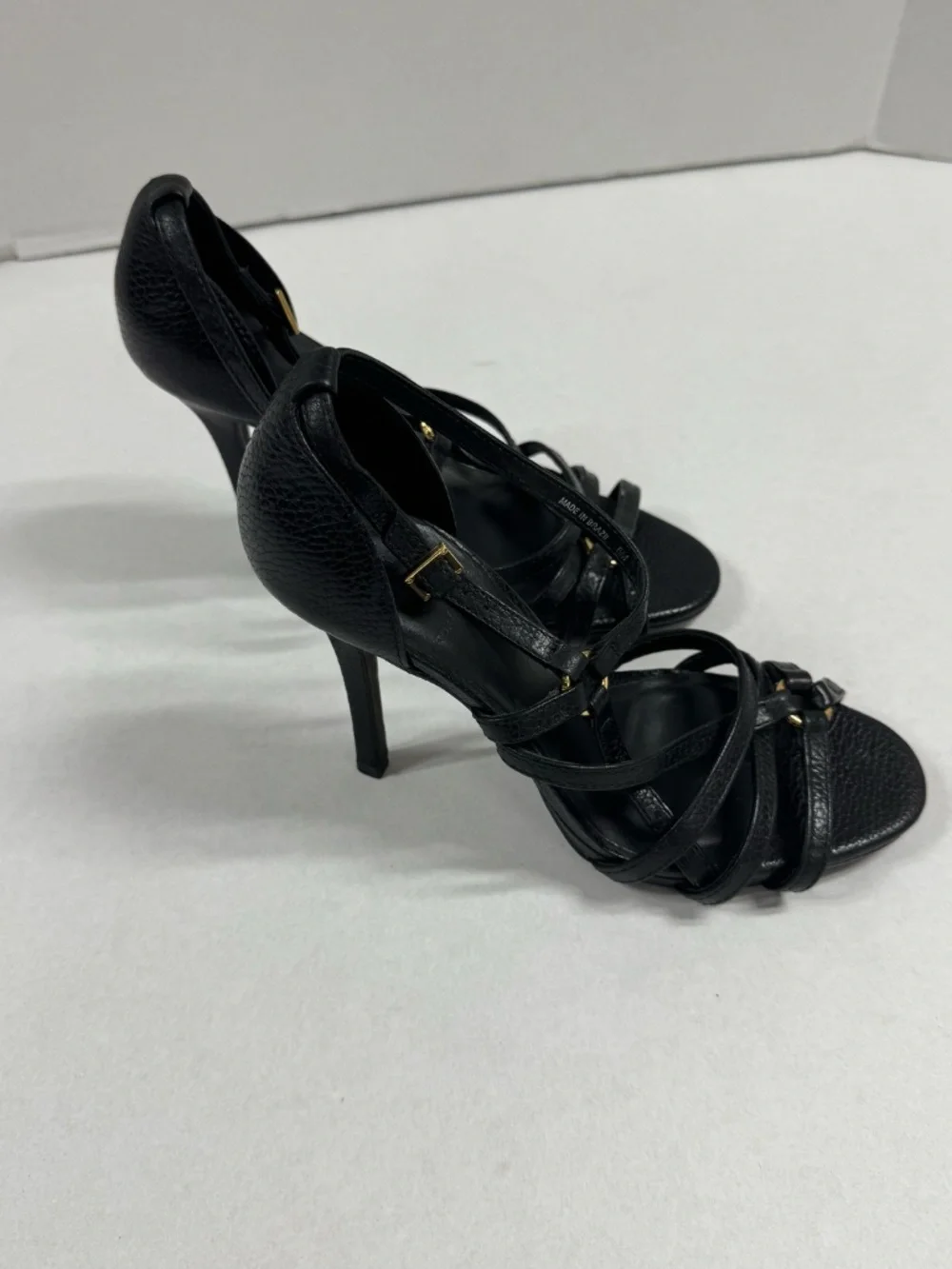 Tory Burch - Elizabella Strappy Heeled Sandals - Size 8.‎